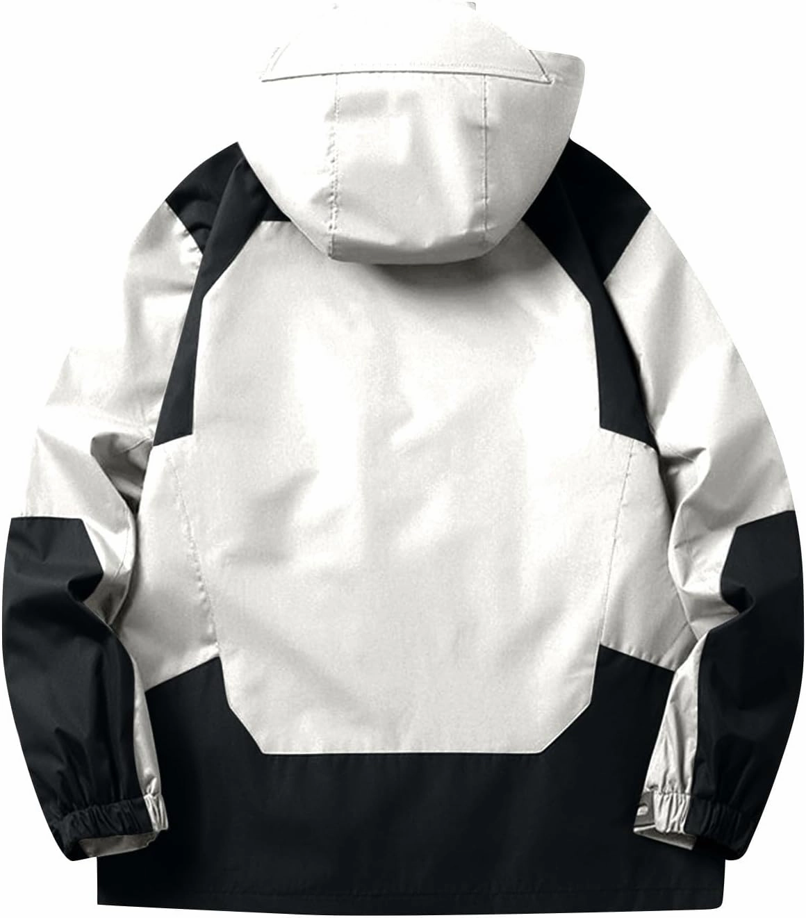 Mens Rain Jacket Lightweight Waterproof Rain Coats Poncho Sun Protective Outdoor Jacket with Hooded