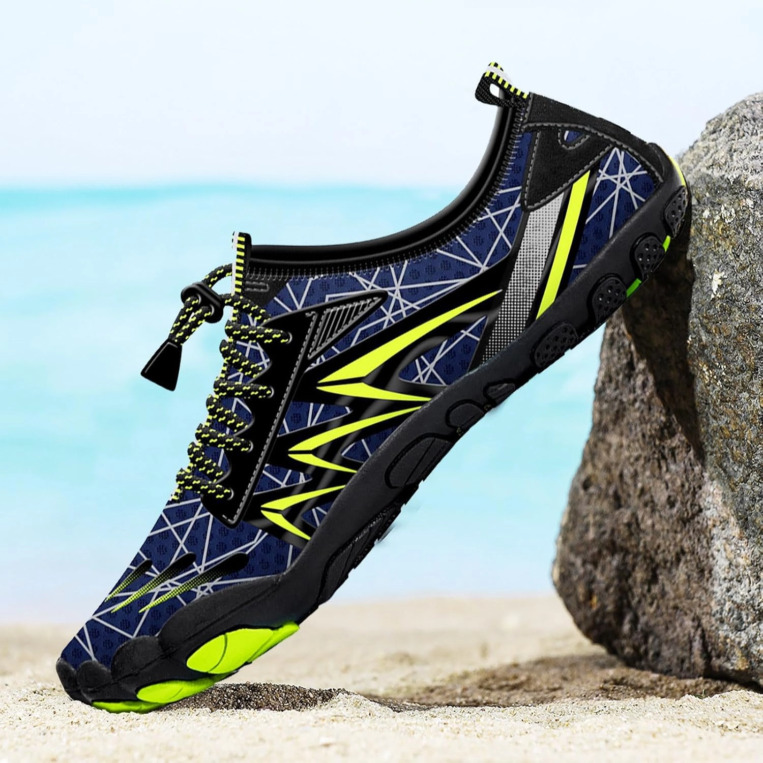Mens Womens Water Sport Shoes Barefoot Quick-Dry Aqua Socks for Beach Swim Surf Yoga Exercise