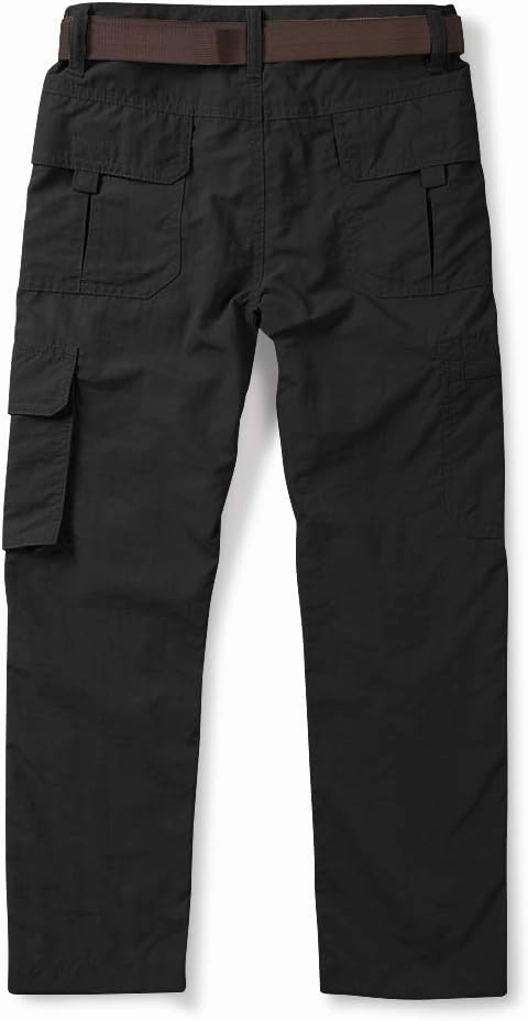 Mesinsefra Boy's Hiking Pants,Kids Casual Outdoor Quick Dry Lightweight Climbing Camping Fishing Trousers