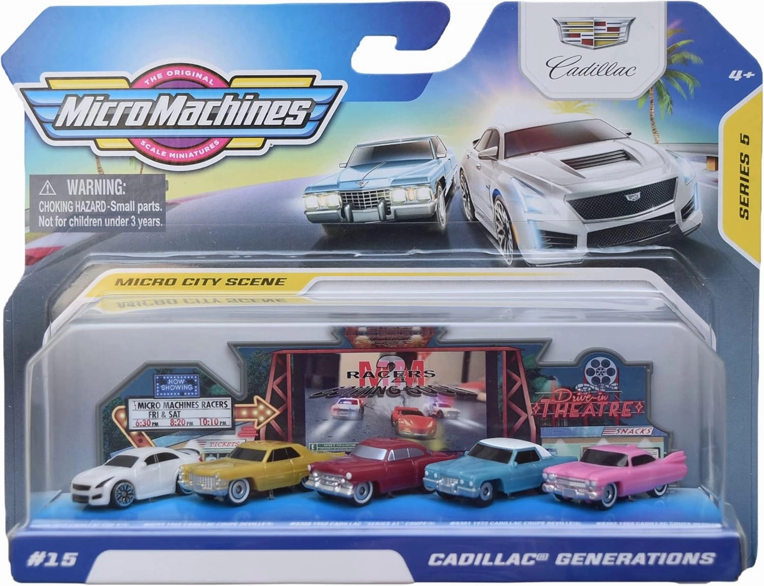 Micro Machines Cadillacs Generations - Micro City Scene Series 15 #15