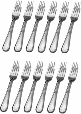 Mikasa Bravo 18/10 Stainless Steel Dinner Fork (Set of Twelve)