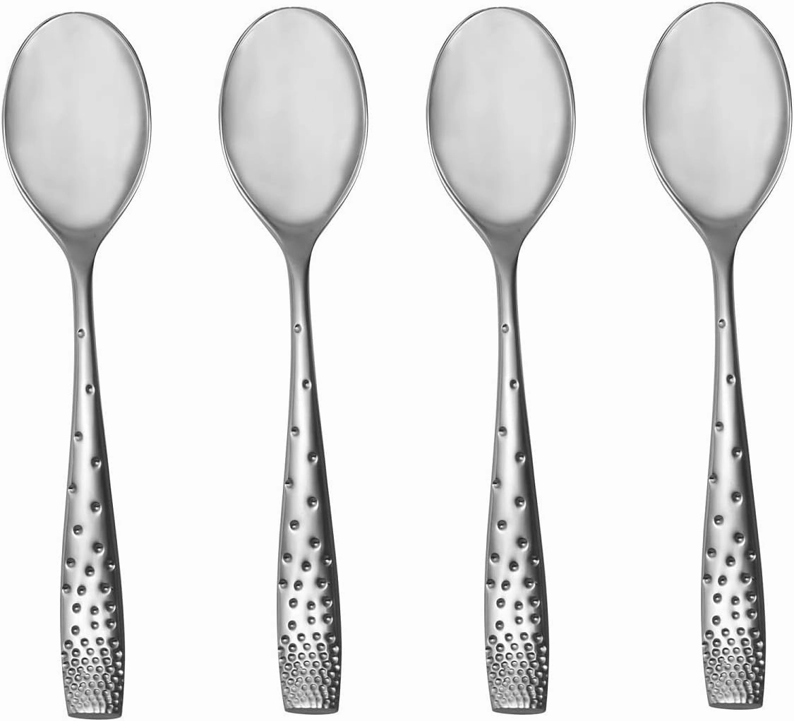 Nambe Dazzle 18/10 Stainless Steel Teaspoon (Set of Four)