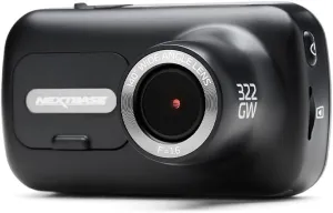 Nextbase 322GW Dash Cam Mini with APP- Full 1080p/60fps HD Recording in Car Camera- 6 Lane Wide Front View- Wi-fi GPS Bluetooth- Parking Mode- Night Vision- Loop Records- Polarizing Filter Compatible