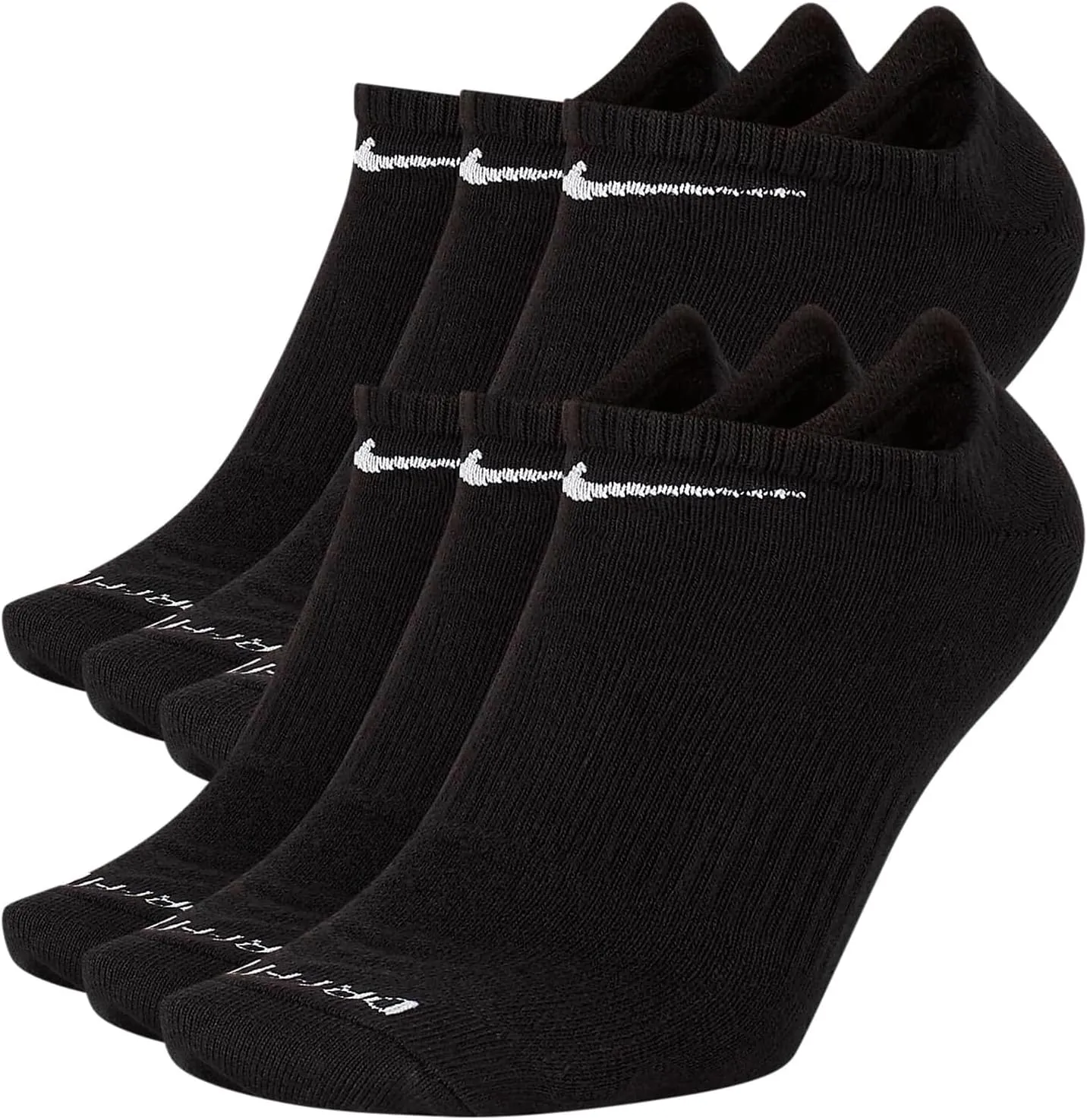 Nike Everyday Plus Lightweight No Show Socks 6 Pair