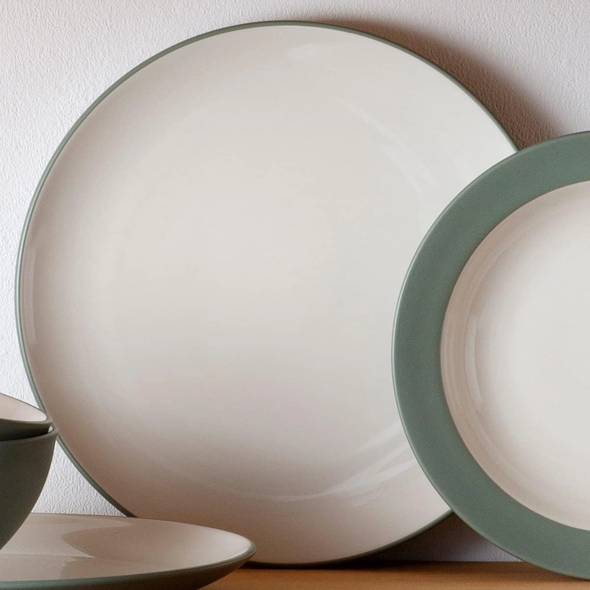 Noritake Colorwave Green Set of 4 Coupe Dinner Plates, 10-1/2"