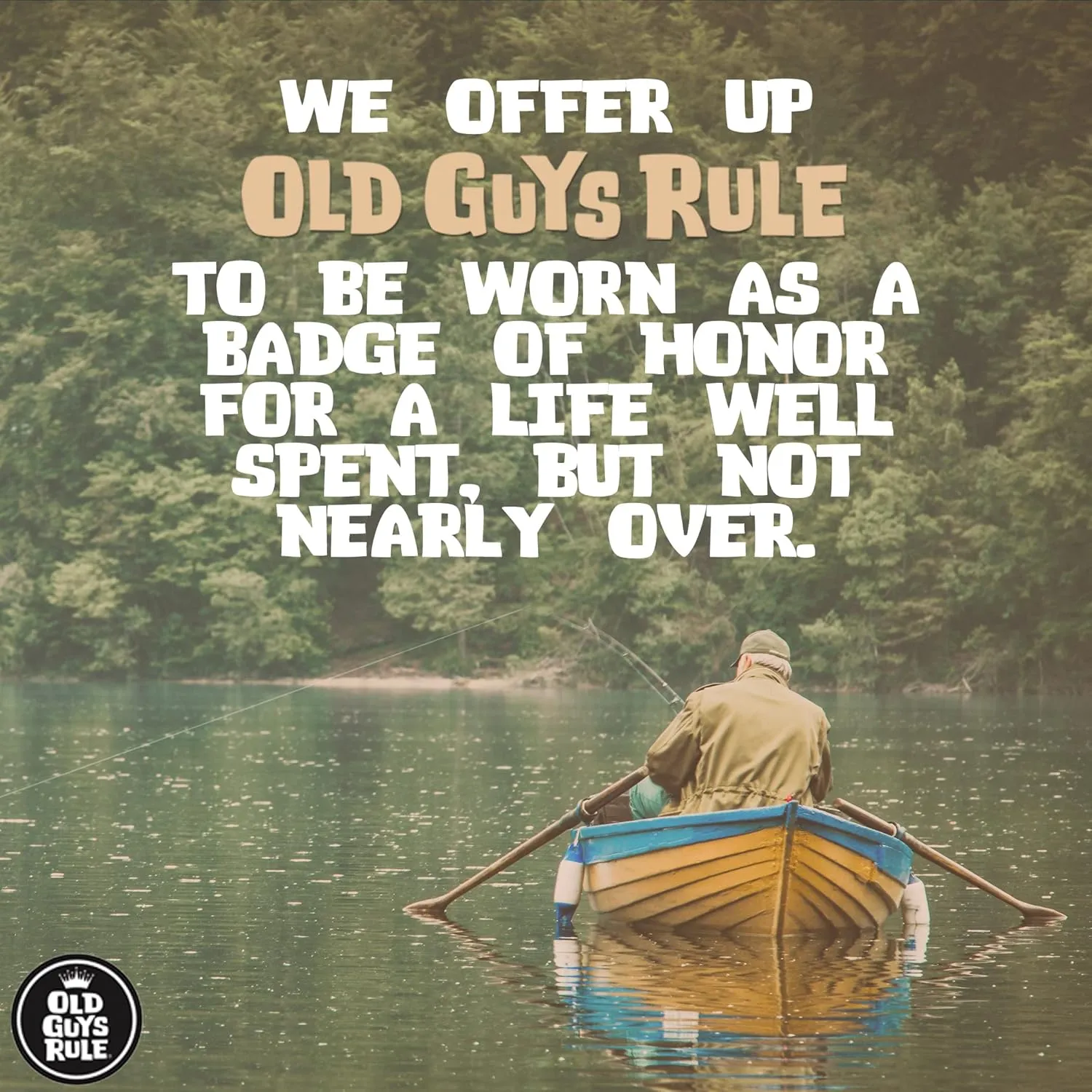 OLD GUYS RULE Men's Graphic T-Shirt, The Dream Funny Novelty Tee for Car Lovers, Motorheads, Hot Rods