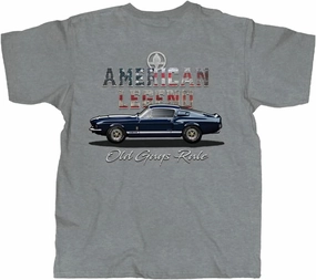 OLD GUYS RULE Men's Graphic T-Shirt, American Legend - Father's Day, Birthday Gift - Patriotic Tee for Classic Car Enthusiast