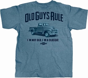 OLD GUYS RULE Men's Graphic T-Shirt, I'm A Classic Funny Novelty Tee for Vintage Car & Truck Enthusiast