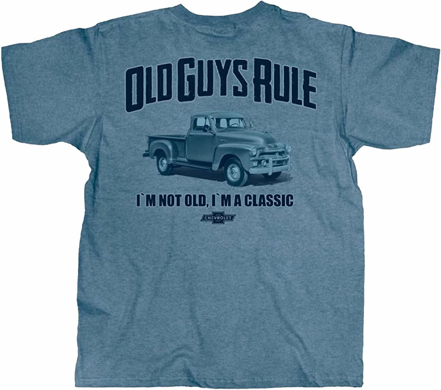 OLD GUYS RULE Men's Graphic T-Shirt, I'm A Classic Funny Novelty Tee for Vintage Car & Truck Enthusiast