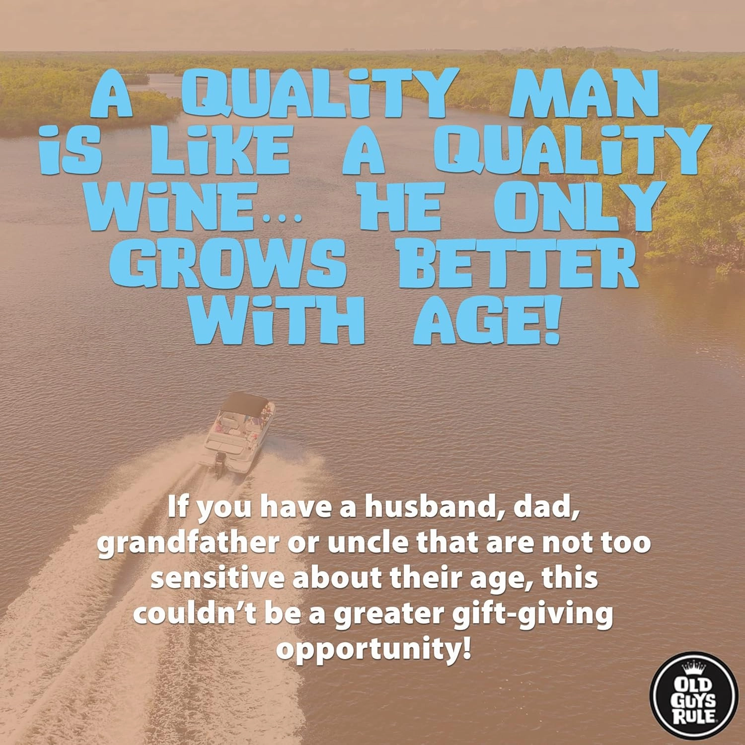 OLD GUYS RULE Men's Graphic T-Shirt, It Took Decades - Father's Day, Birthday Gift - Funny Novelty Tee for Vintage Truck, Car