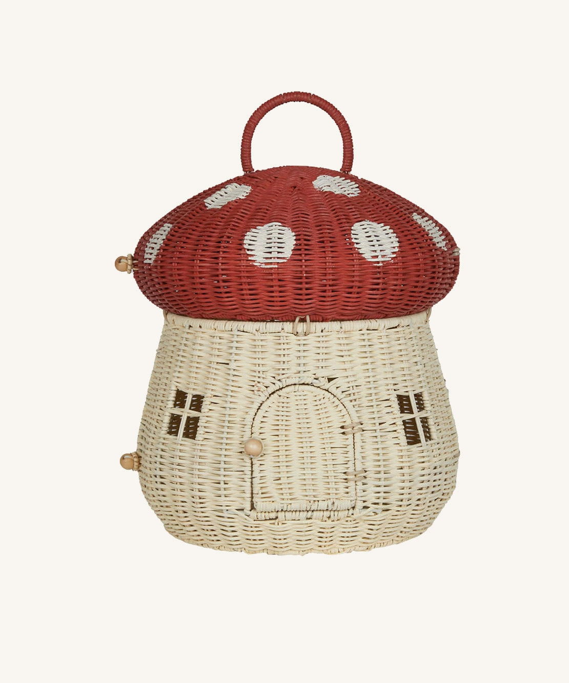 Olli Ella Mushroom Doll's House Basket