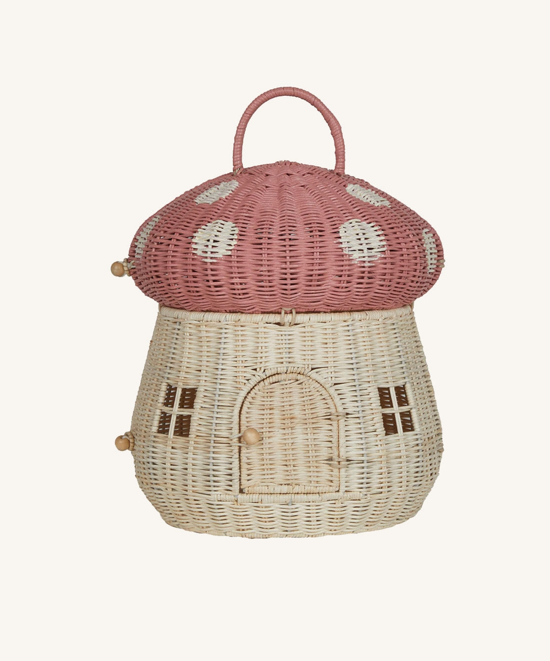 Olli Ella Mushroom Doll's House Basket