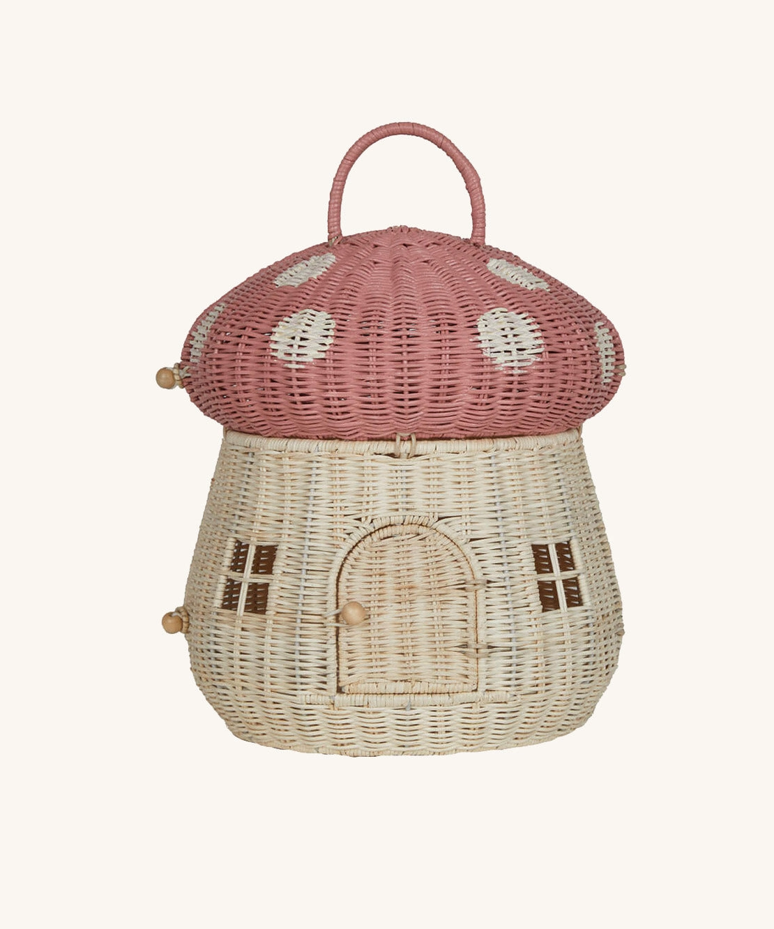 Olli Ella Mushroom Doll's House Basket