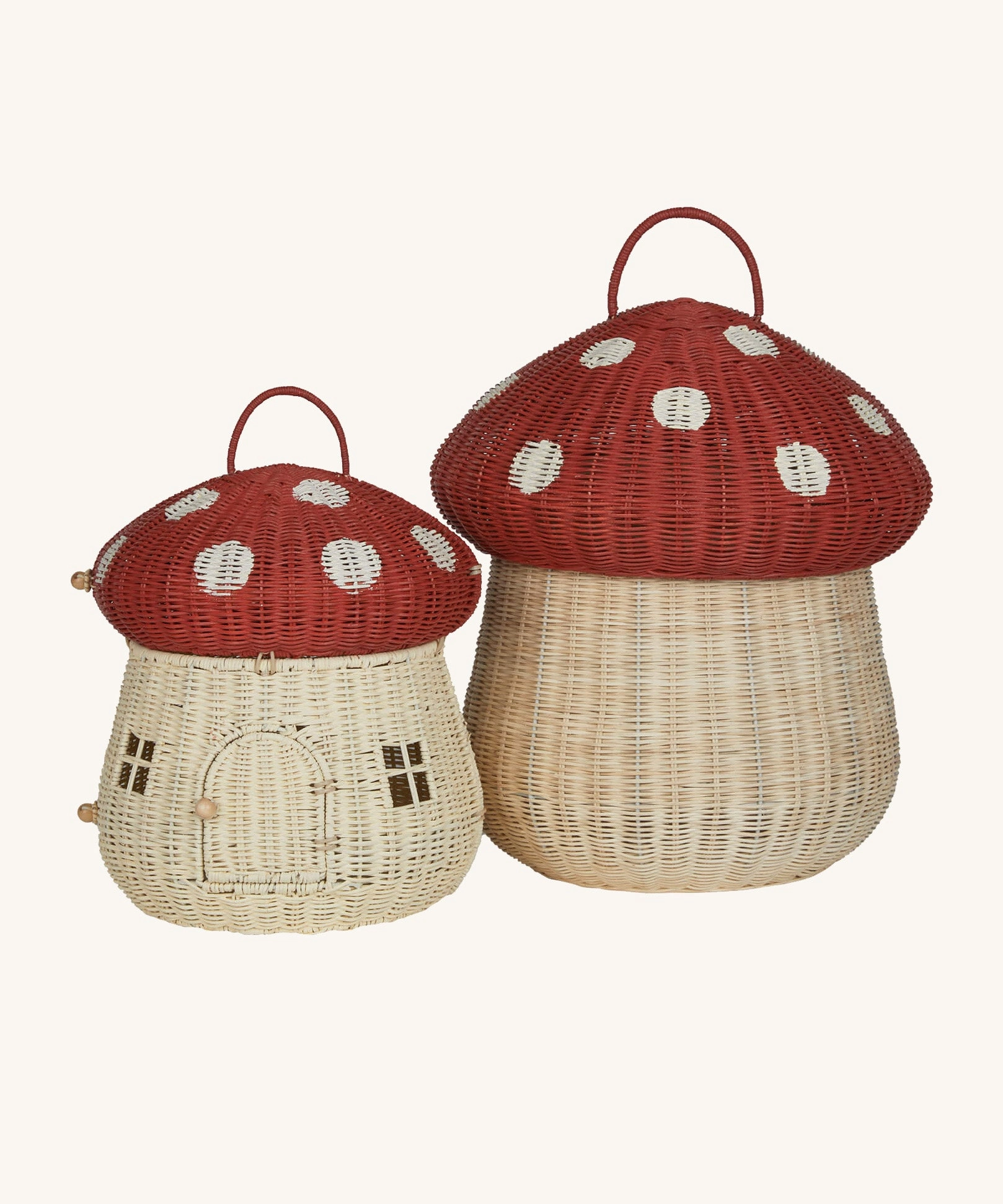 Olli Ella Mushroom Doll's House Basket