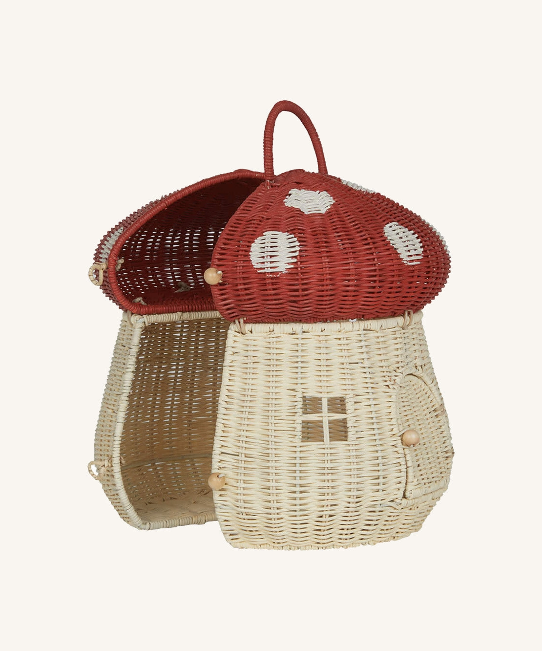 Olli Ella Mushroom Doll's House Basket