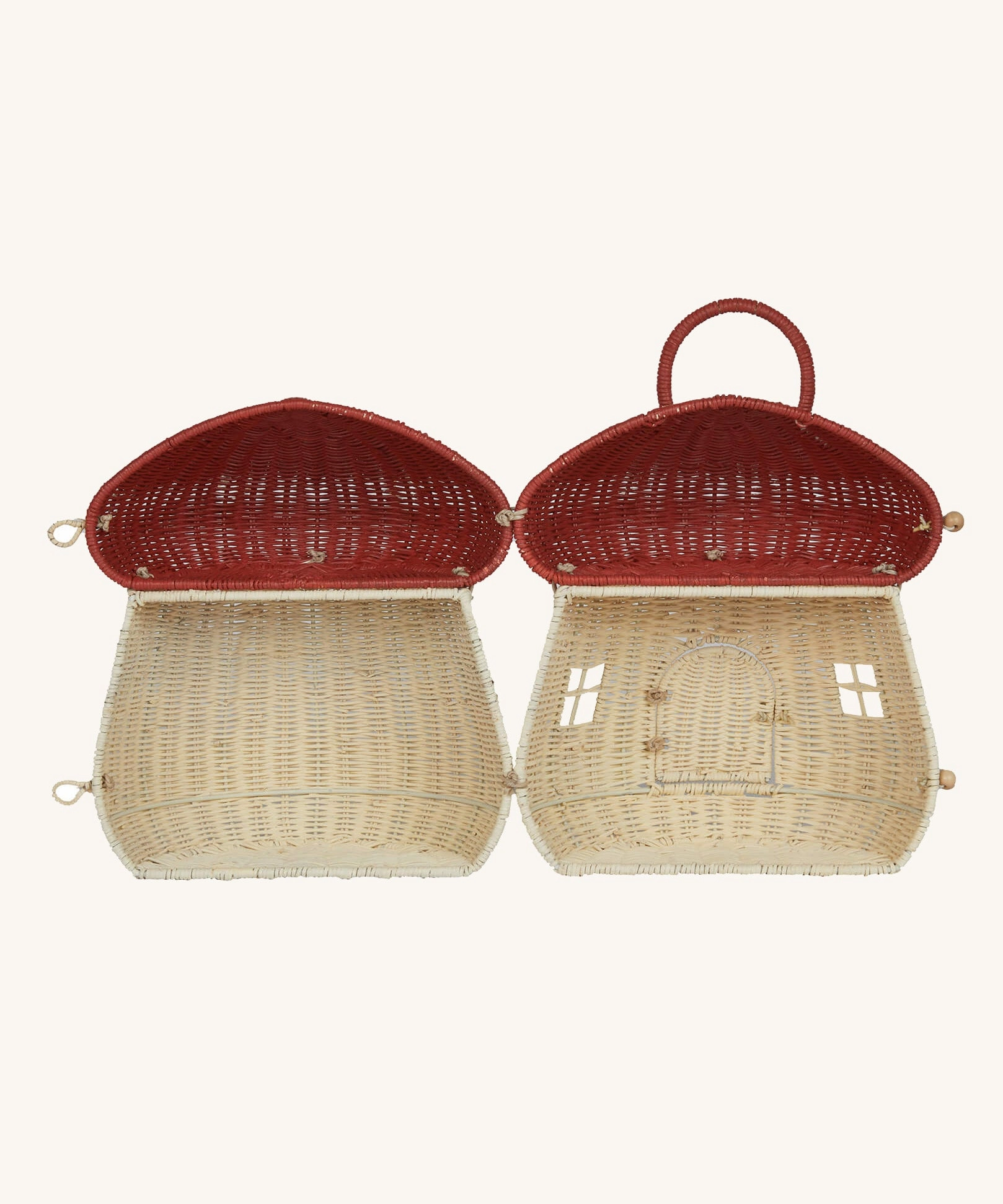 Olli Ella Mushroom Doll's House Basket