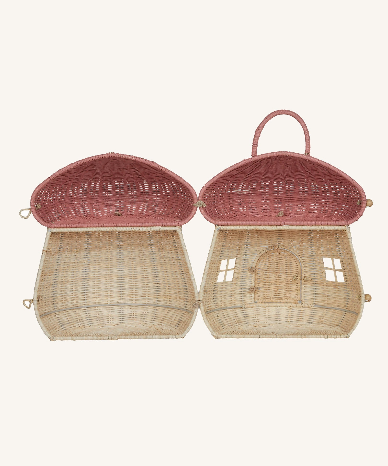 Olli Ella Mushroom Doll's House Basket