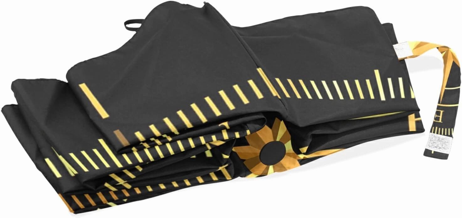 Oyihfvs Automatic Windproof Waterproof Umbrella, Folding Umbrella Reinforced Portable Automatic Compact Anti-UV Sun rain Auto Open/Close