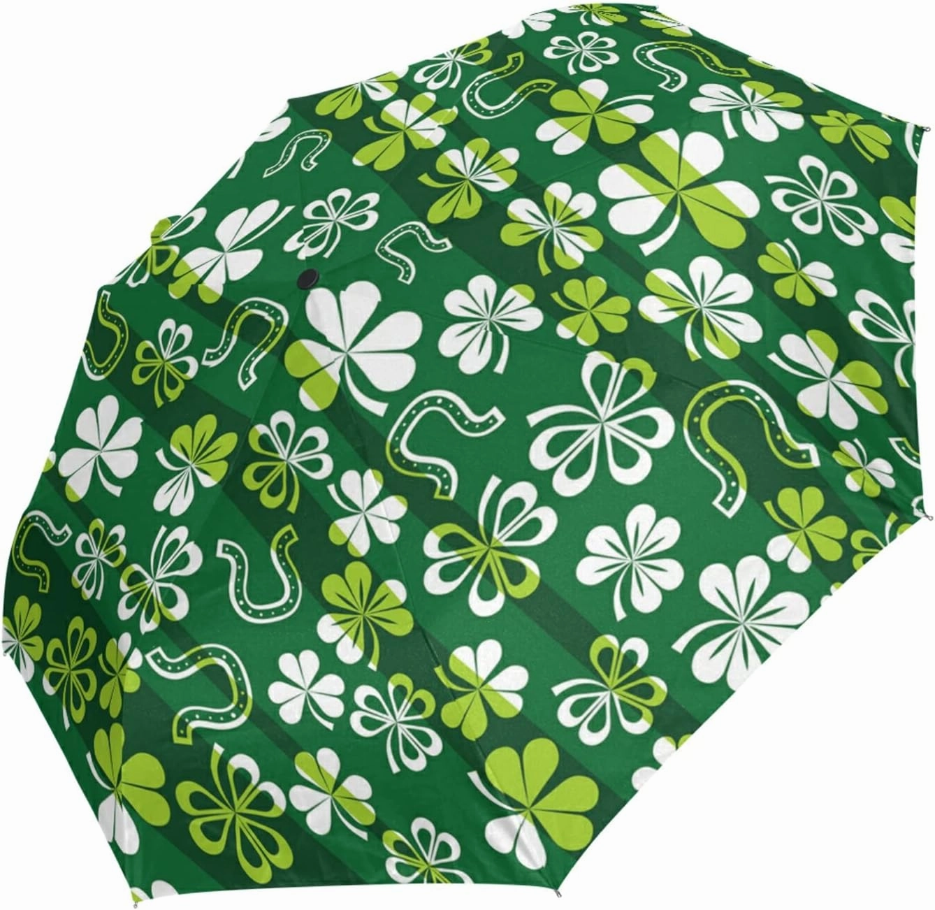 Oyihfvs Automatic Windproof Waterproof Umbrella, Folding Umbrella Reinforced Portable Automatic Compact Anti-UV Sun rain Auto Open/Close