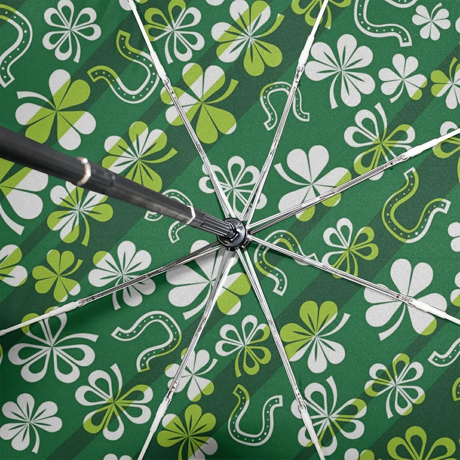 Oyihfvs Automatic Windproof Waterproof Umbrella, Folding Umbrella Reinforced Portable Automatic Compact Anti-UV Sun rain Auto Open/Close