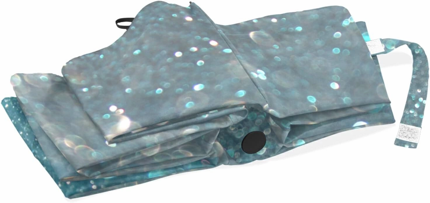 Oyihfvs Automatic Windproof Waterproof Umbrella, Folding Umbrella Reinforced Portable Compact Anti-UV Sun rain Auto Open/Close