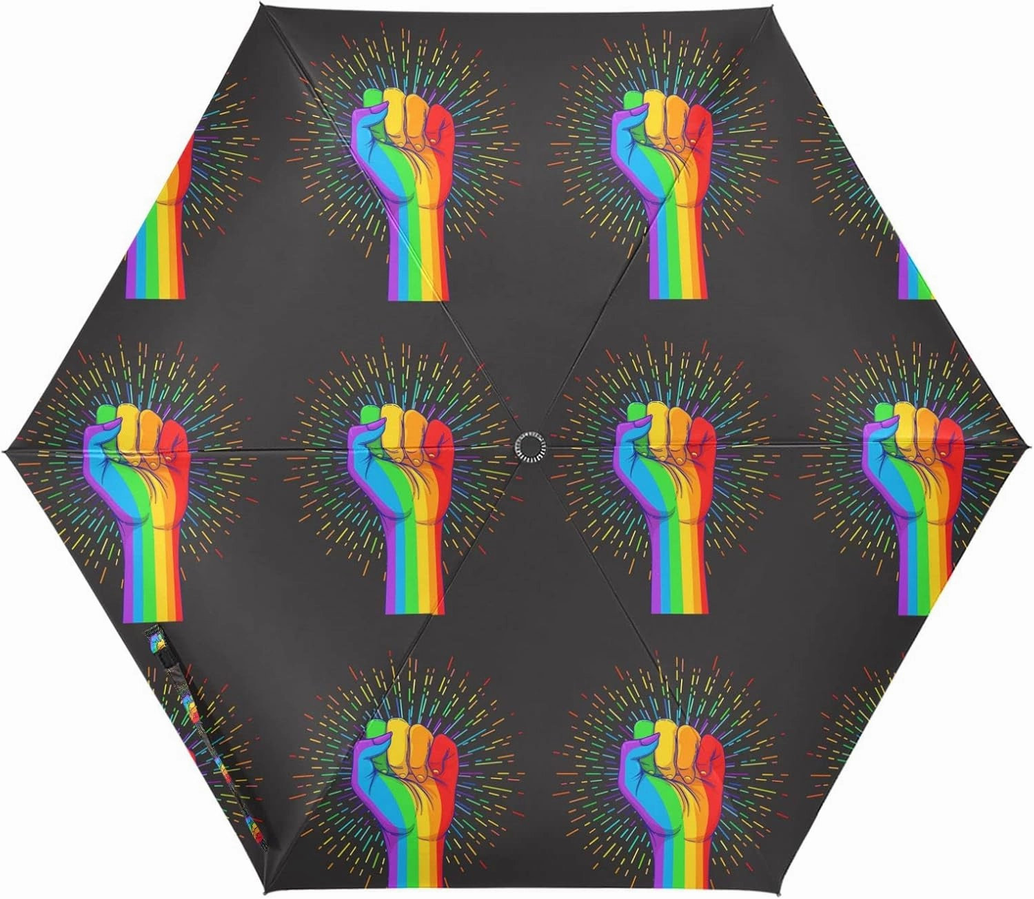 Oyihfvs Automatic Windproof Waterproof Umbrella, Folding Umbrella Reinforced Portable Compact UV Protection Sun rain Auto Open/Close