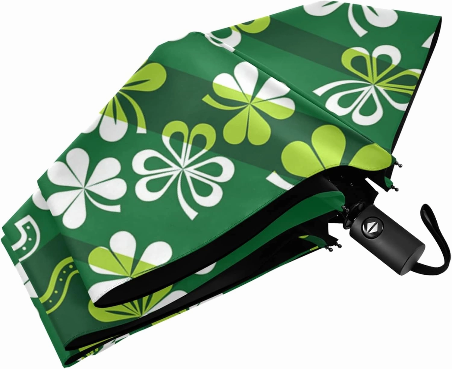 Oyihfvs Automatic Windproof Waterproof Umbrella, Folding Umbrella Reinforced Portable Compact UV Protection Sun rain Auto Open/Close