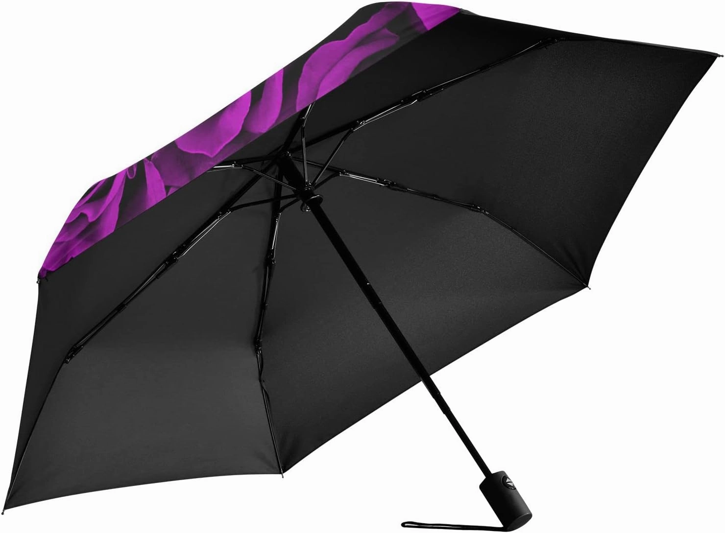 Oyihfvs Automatic Windproof Waterproof Umbrella, Folding Umbrella Reinforced Portable Compact UV Protection Sun rain Auto Open/Close