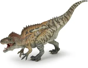 Papo - Acrocanthosaurus - Realistic Figurine - 3 Years Old - Dinosaurs Collection - Hand Painted - Educational Dinosaur Toy - Faithfull Details - 28 cm - Gift Idea - acrocantosaurus Toy