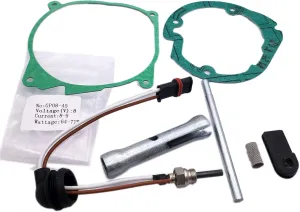 Parking Heater Maintenance Kit Replacement Compatible with Eberspaecher D4 Airtronic 4 kW Air 12V with Glow Plug/Plug Screen Kit/Gasket