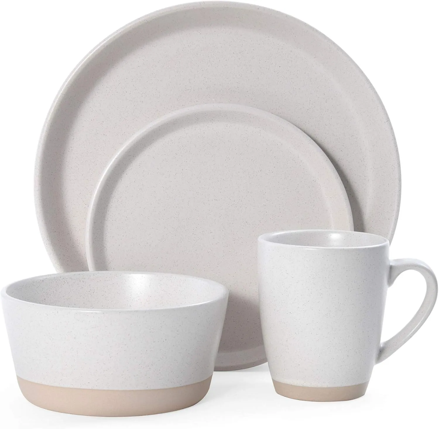 Pfaltzgraff Hudson 16-Piece Dinnerware Set, Beige