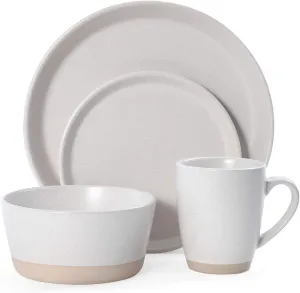 Pfaltzgraff Hudson 16-Piece Dinnerware Set, Beige