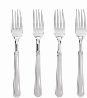 Pfaltzgraff Providence (Glossy) 18/10 Stainless Steel Dinner Fork (Set of Four)