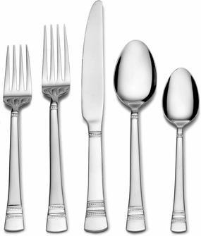Pfaltzgraff Sapphire Bay 20-Piece Stainless Steel Flatware Set, Service for 4
