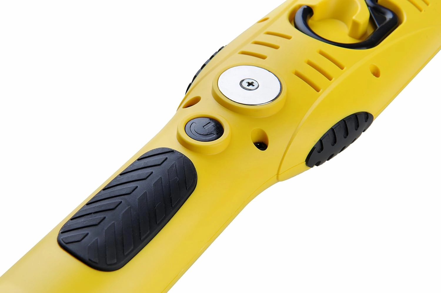 Portable Corded LED Work Light with Outlet in Handle, COB LED, 1600 Lumen 6ft 116AWG 3C SJTW Cord Handheld Outdoor Work Light, Magnetic on Back