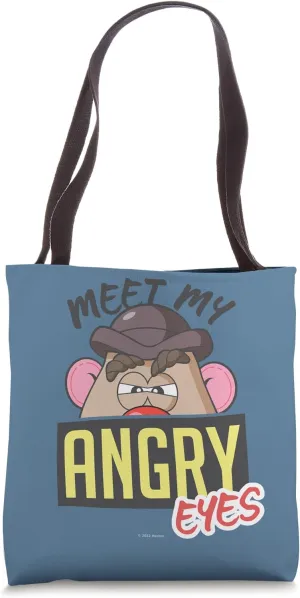 Potato Head Meet My Angry Eyes Tote Bag
