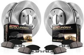 Power Stop Brake Kit For 2017 2018 2019 2020 2021 2022 Subaru Impreza [Models with 277mm Front Discs] Front and Rear Autospecialty Replacement OE Brake Rotors & Ceramic Brake Pads KOE7926