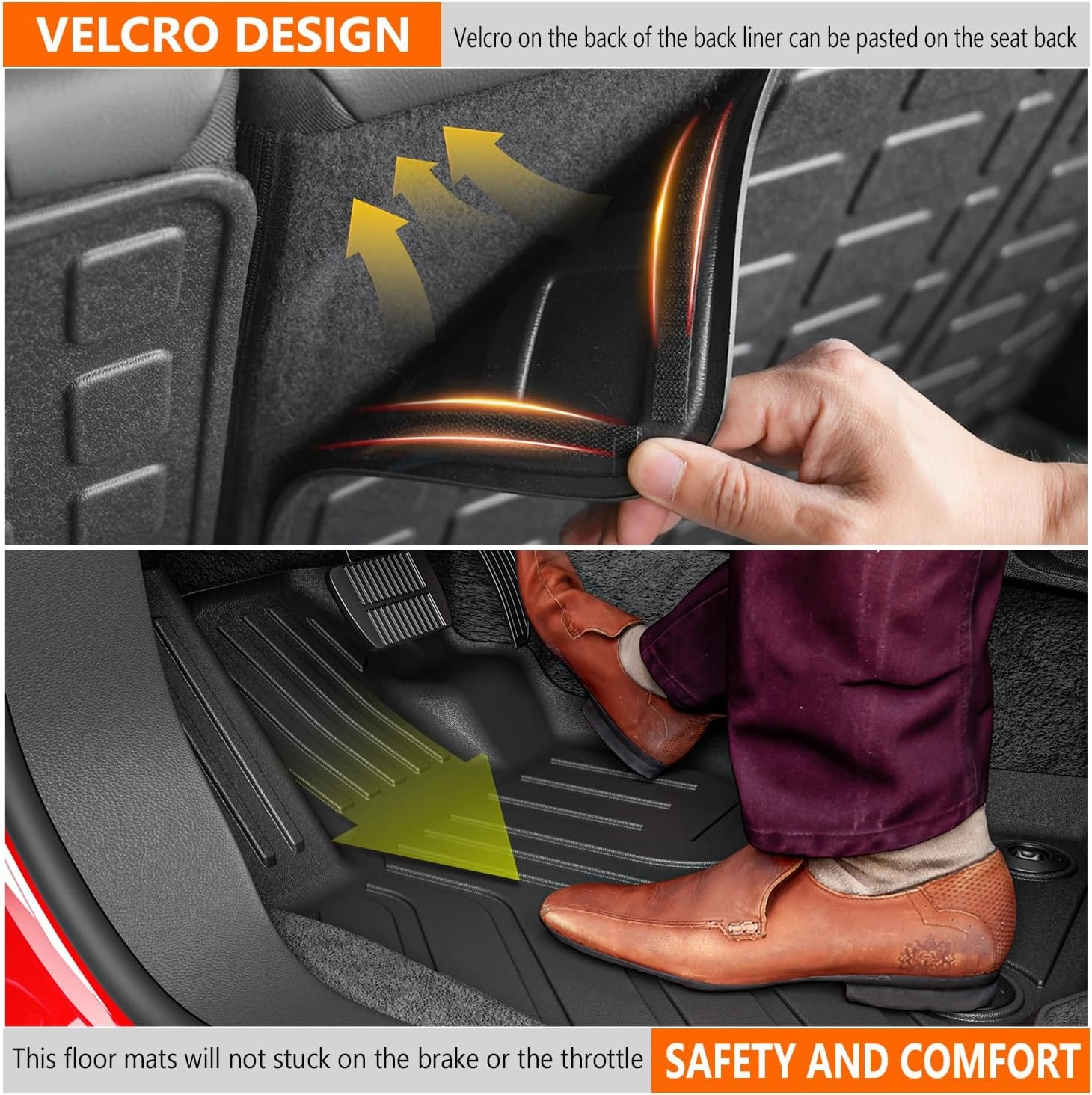 powoq Floor Mat Compatible with 2025 Subaru Forester Cargo Mat NO Hybrid TPE Cargo Liner Floor Liner Back Seat Protector Replacement for 2025 Subaru Forester Accessories