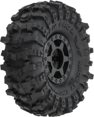 Pro-Line Racing 1/24 MT Baja Pro X F/R 1.0 Tires MTD 7mm Blk 4 PRO1021510 RC Tire
