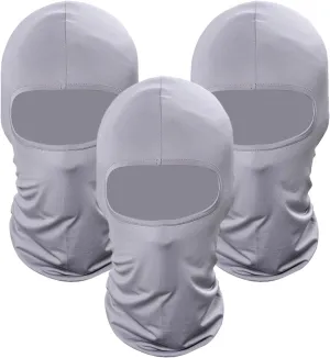 Pukavt 1-4 Pack Balaclava Face Mask, Ski Mask for Men Women, UV Protection Windproof Scarf for Motorcycle Snowboard Cycling