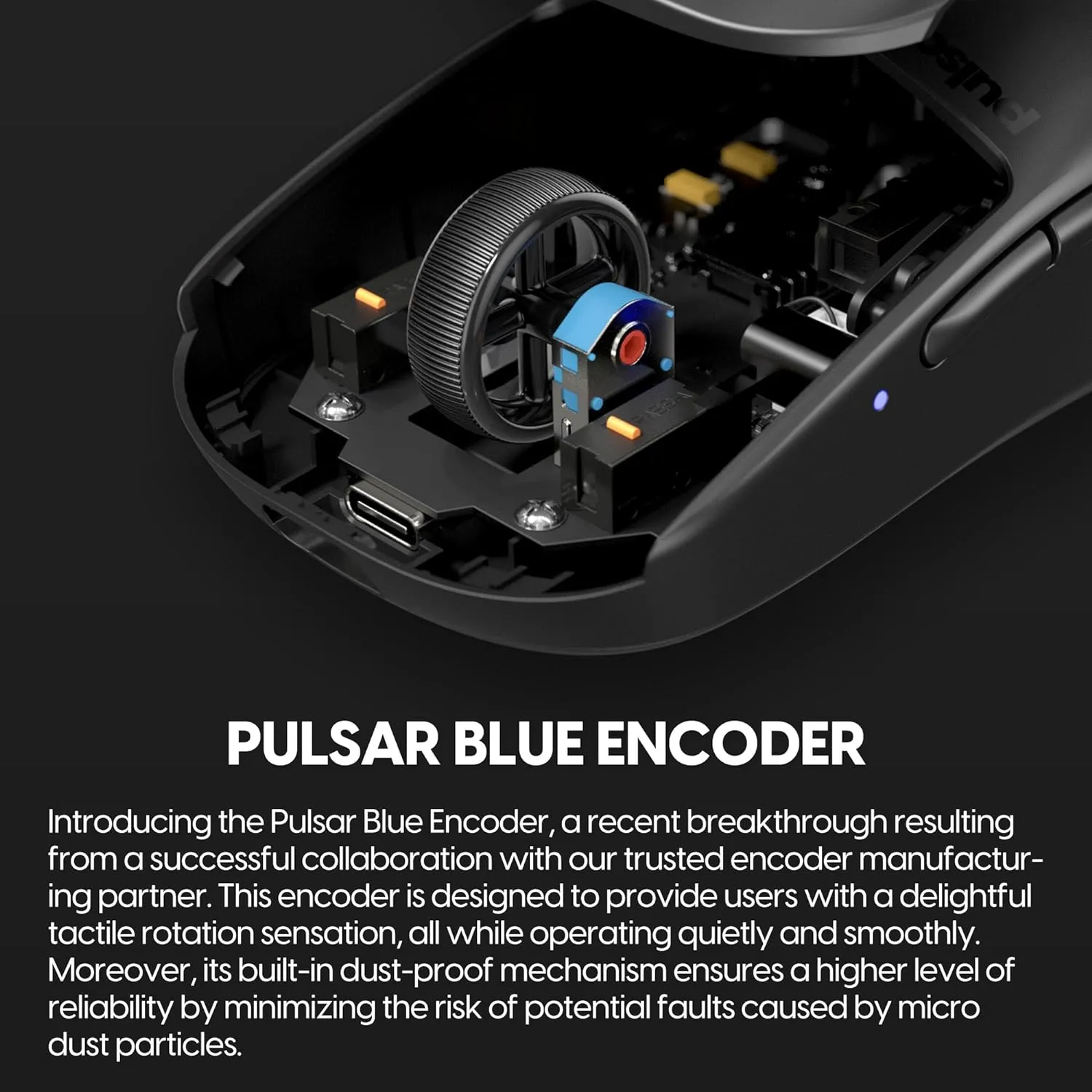 Pulsar Gaming Gears X2H Mini Wireless Gaming Mouse, Ultra Lightweight 1.83 oz (52 g), Symmetrical, Optical Switch, 2.4 Ghz 1 ms, 26000 DPI, PAW3395 Sensor (Mini, Wireless, Black)