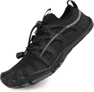 Queday Water Shoes for Women Men Quick Dry Barefoot Shoes Athletic Lightweight Sports Aqua Socks Outdoor Swim Fishing Hiking Diving Surf Walking Kayaking