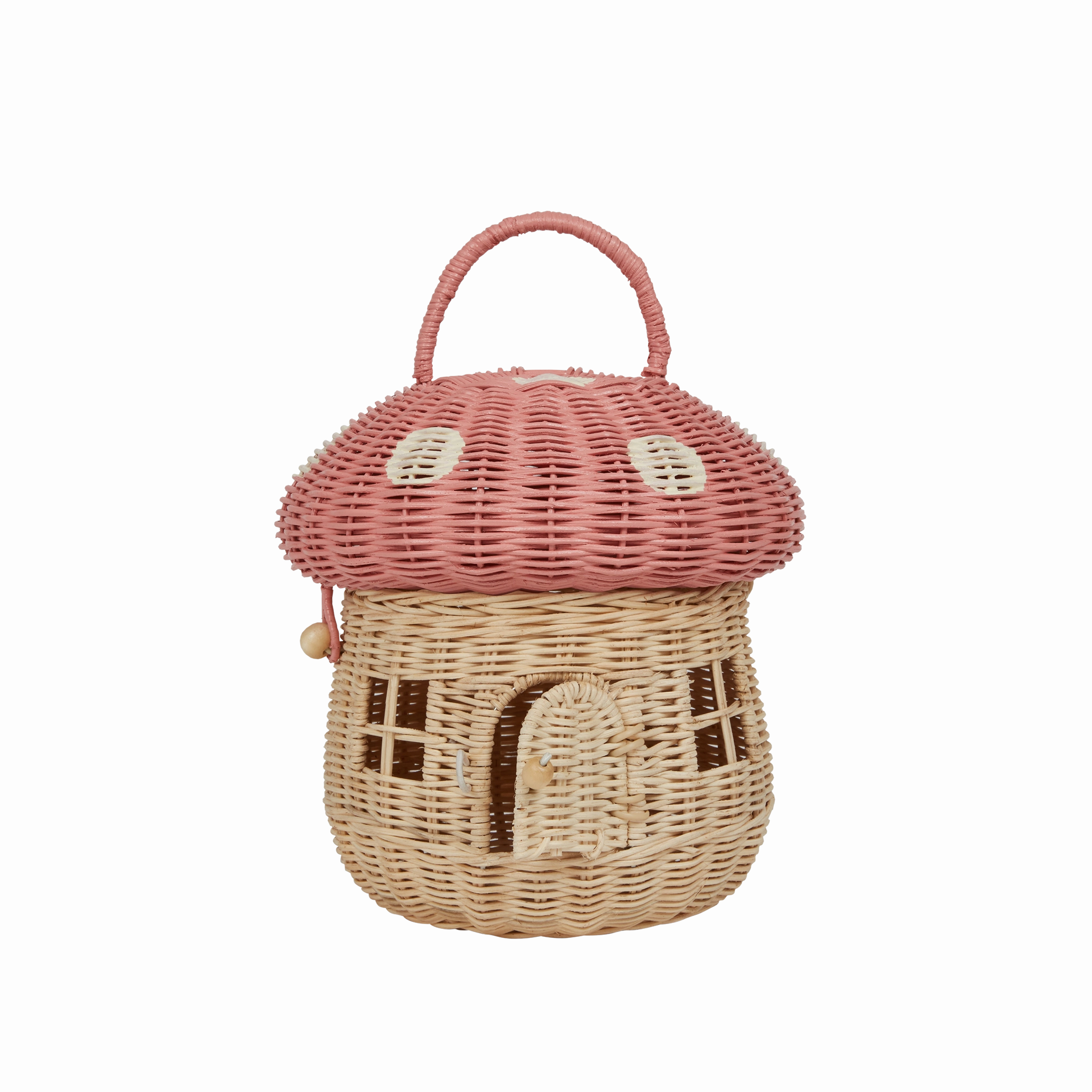RATTAN MUSHROOM BASKET MUSK