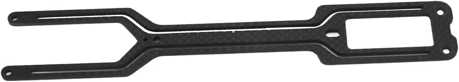 RC Upper Deck, Size Carbon Fiber RC Car Top Deck Compatible for YOKOMO YD2 Z 1/10 Drift Car (black)