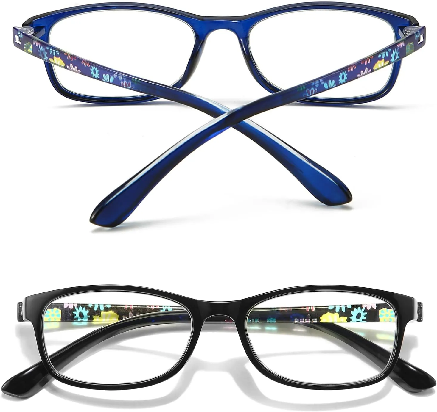 Reading Glasses for Women Blue Light Blocking Computer Readers, Flexible Eyeglasses Anti Eyestrain/Glare/UV