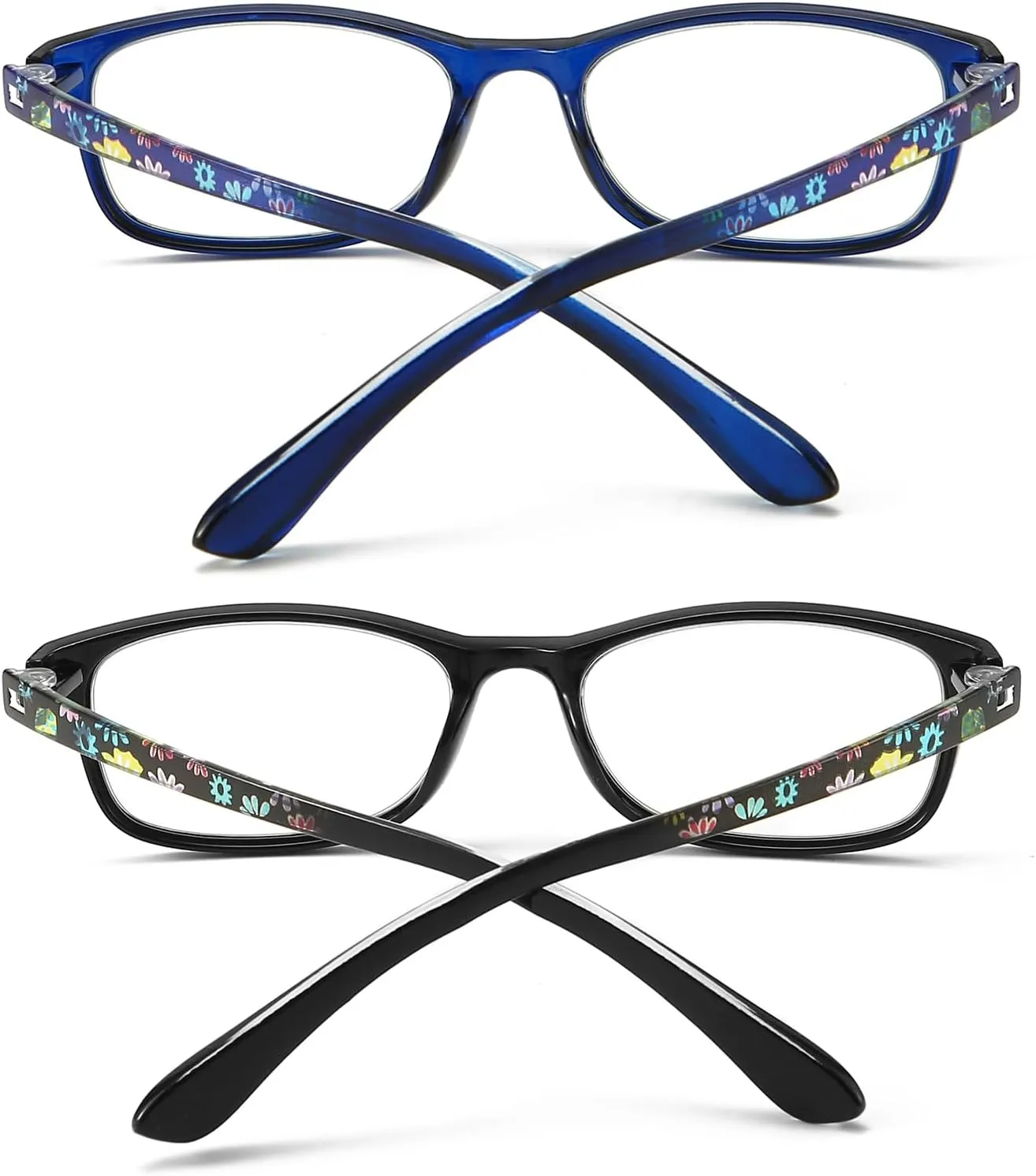 Reading Glasses for Women Blue Light Blocking Computer Readers, Flexible Eyeglasses Anti Eyestrain/Glare/UV