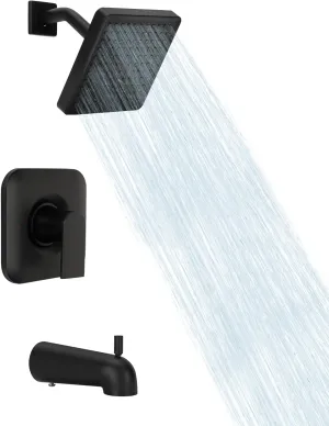 Replacement for moen T2473EPBL Genta Shower Trim Kit, Matte Black Shower Trim Kit, Easy to Install (2510 Valve Required)
