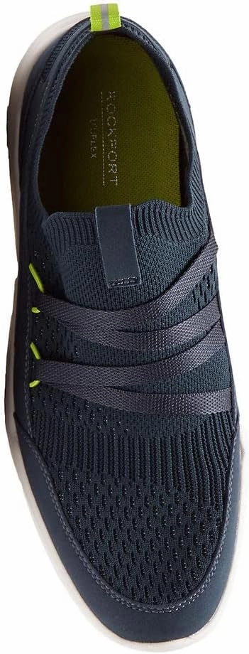 Rockport Men's Truflex M Evolution Mudguard Pull Up Walking Shoe, Navy, 8