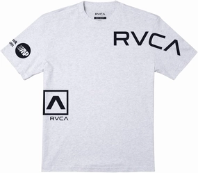 RVCA Mens Lightweight Regular Fit Knit Short Sleeve Tee