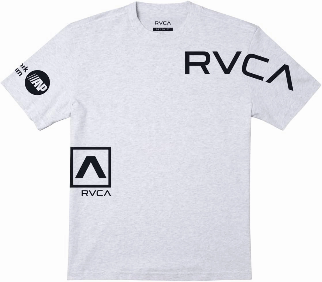RVCA Mens Lightweight Regular Fit Knit Short Sleeve Tee